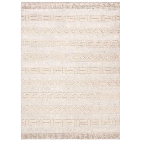 Safavieh 5 x 8 ft. Natural Fiber Hand Woven Rectanglar Rug Beige & Ivory NF553B-5